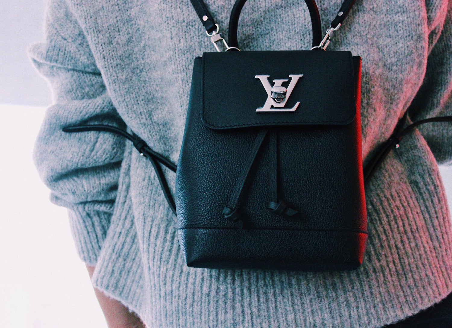Louis Vuitton Black Backpack