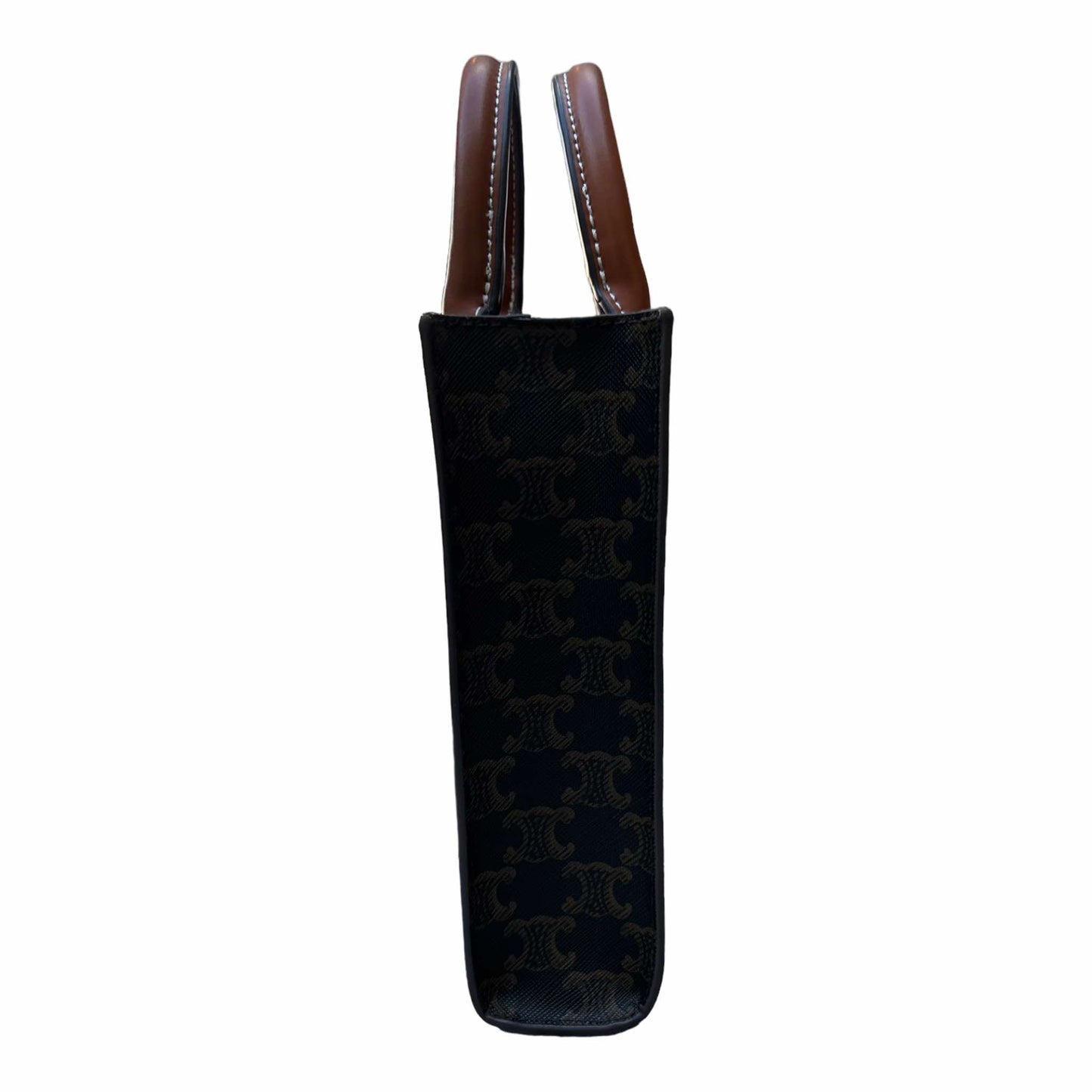 Celine Mini Vertical Cabas Triomphe Print