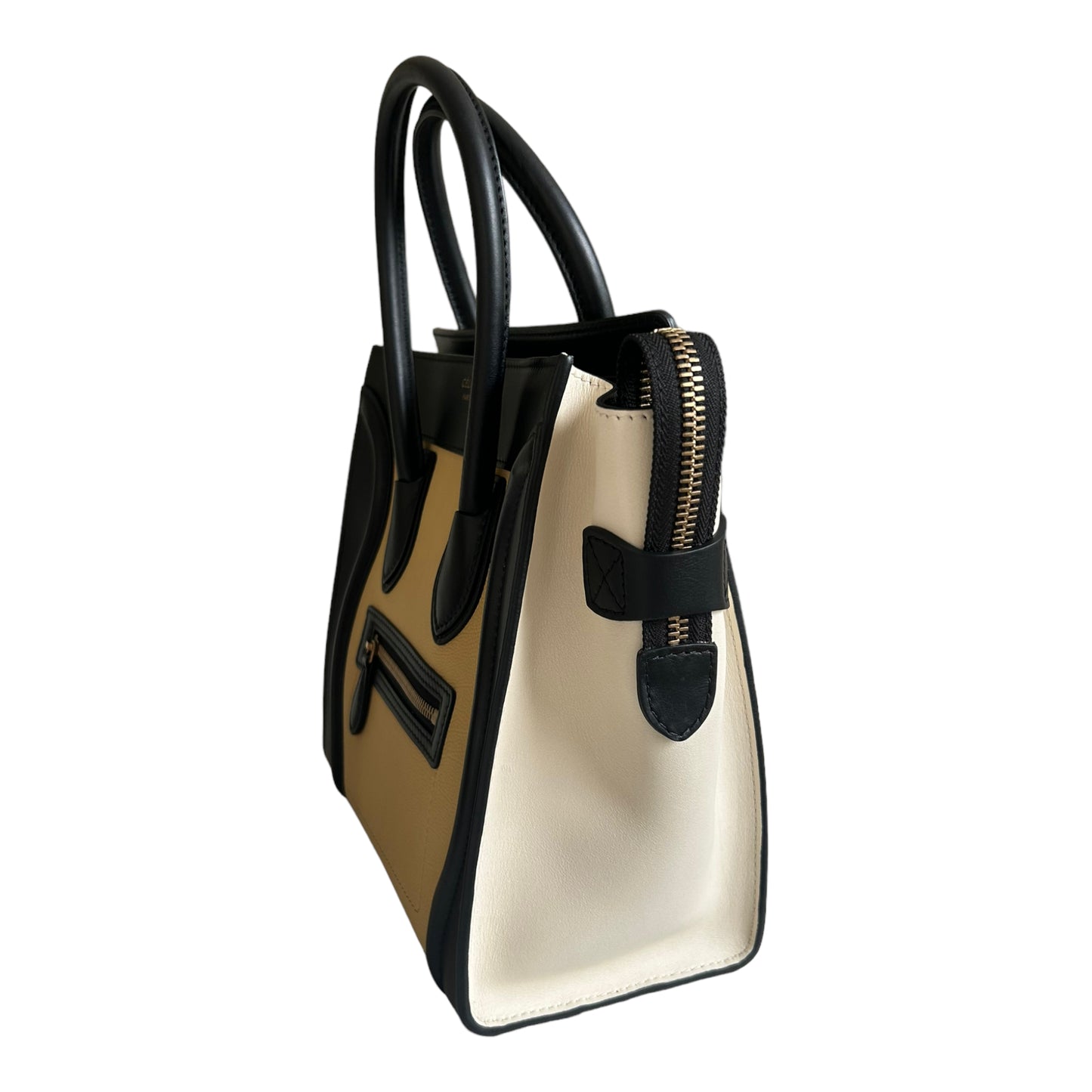 Celine Micro Luggage Bag - Tricolour