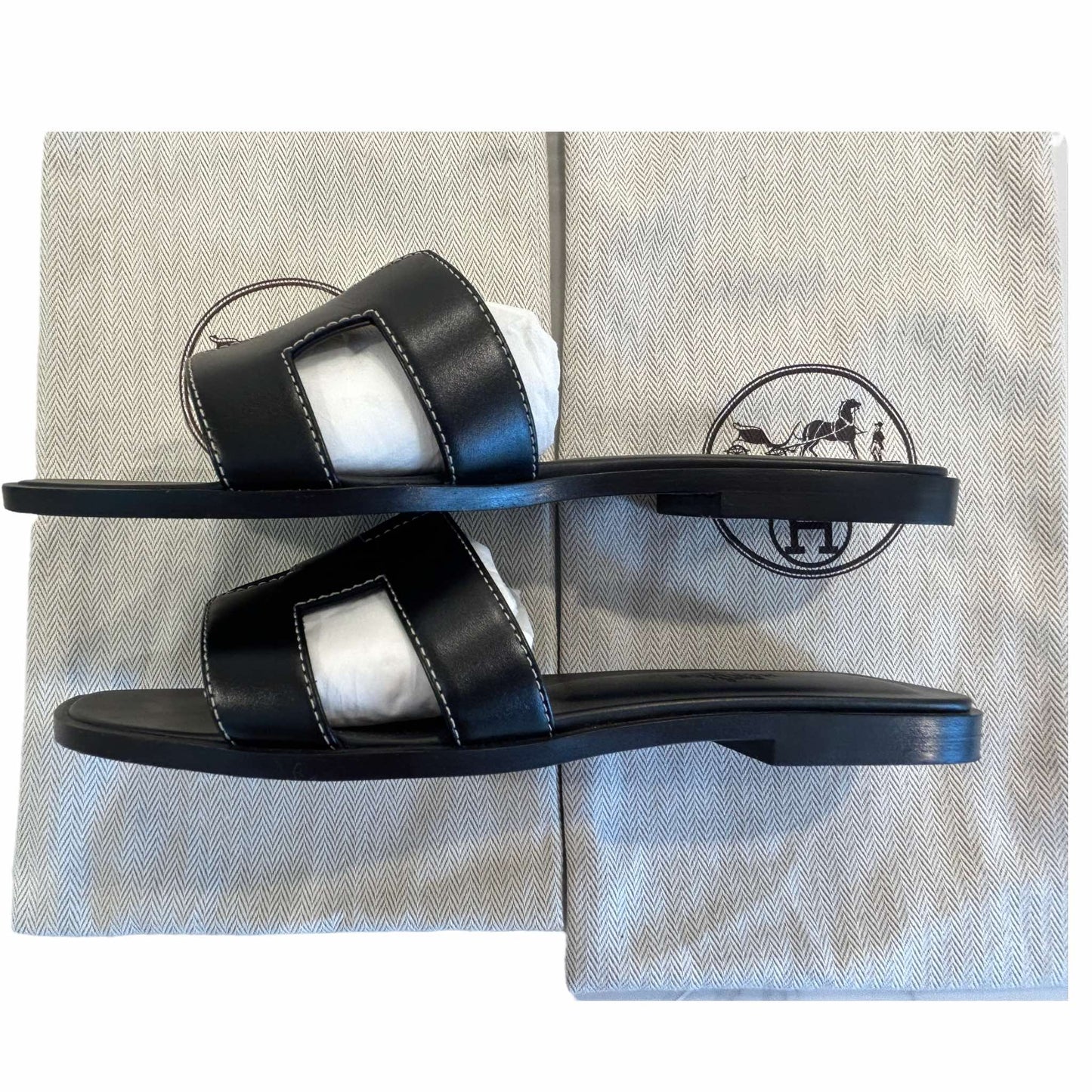 Hermès Oran Sandals - EU 37