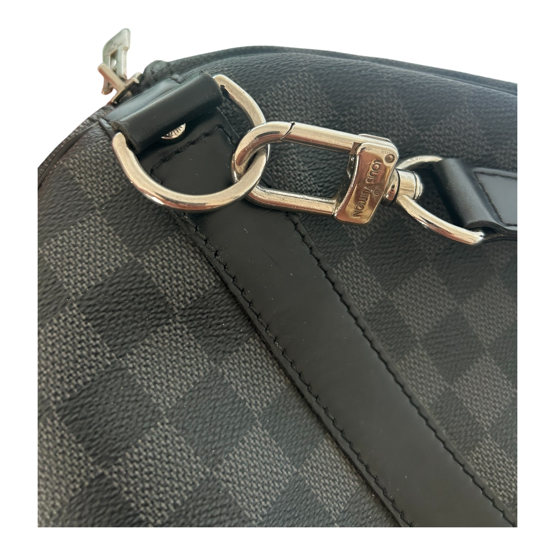 Louis Vuitton Damier Graphite Bandoulière Keepall 55 - N41413