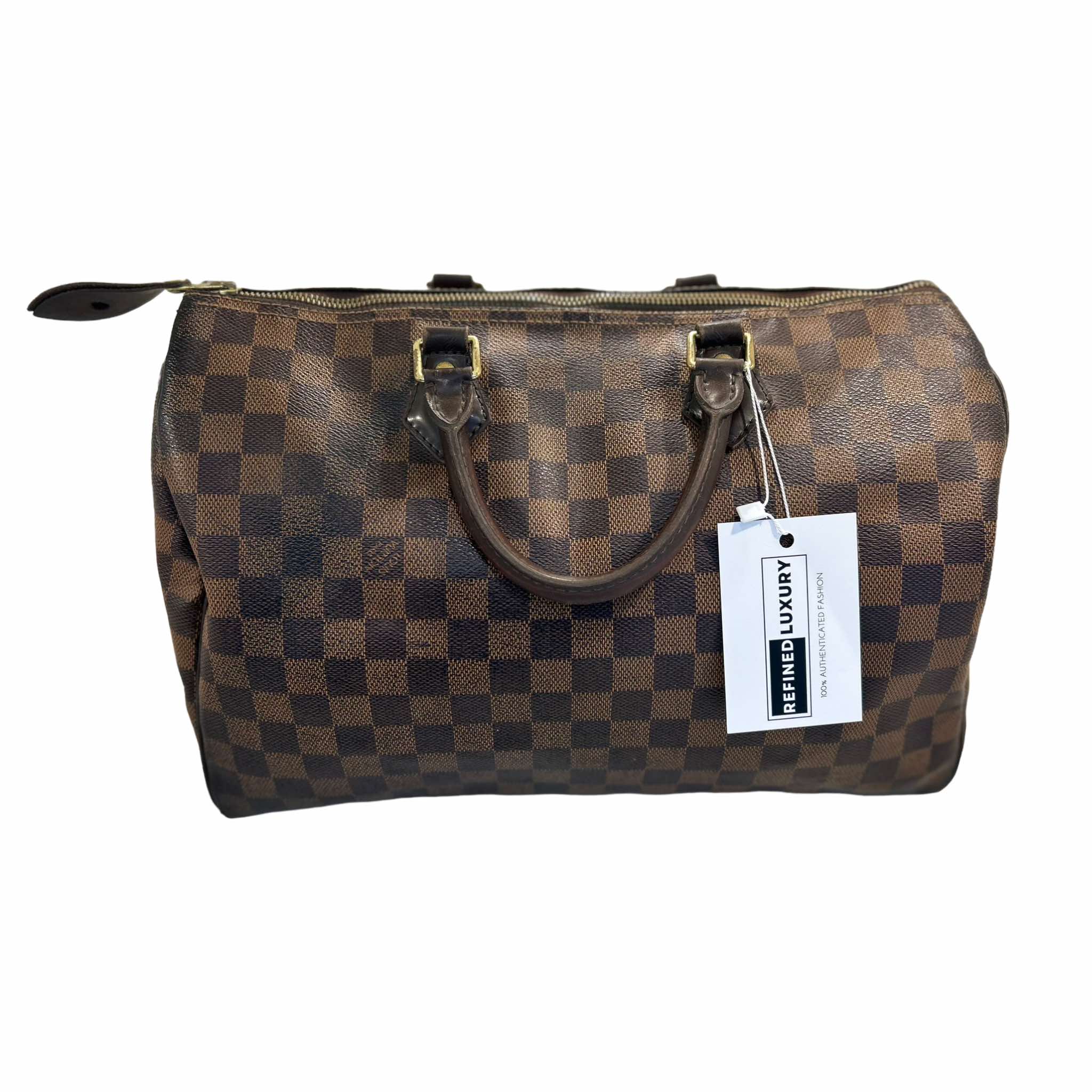 Louis Vuitton, Bags, Labor Day Sale Authentic Louis Vuitton Speedy 35  Damier Ebene