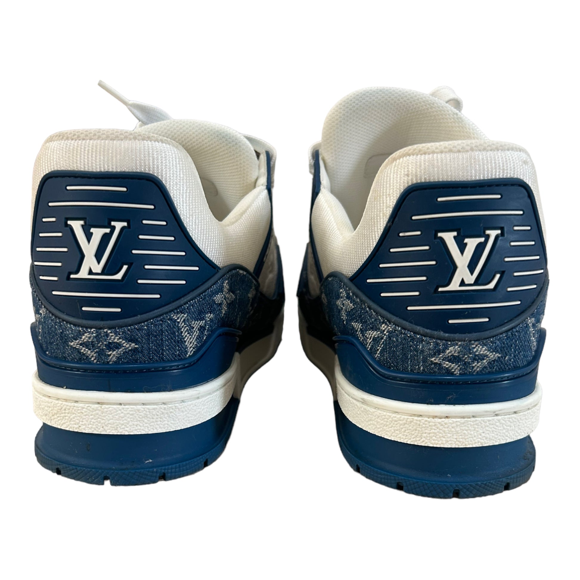 Louis Vuitton Blue Monogram Denim Sneaker - 8.5 UK / 42.5 EU