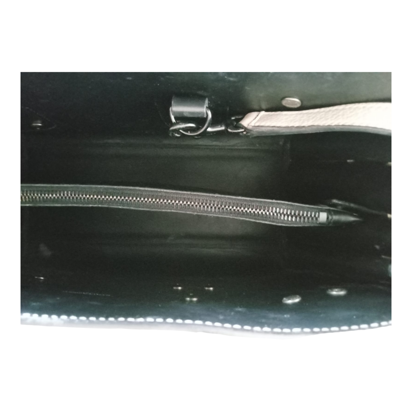 Saint Laurent White Sac de Jour Small