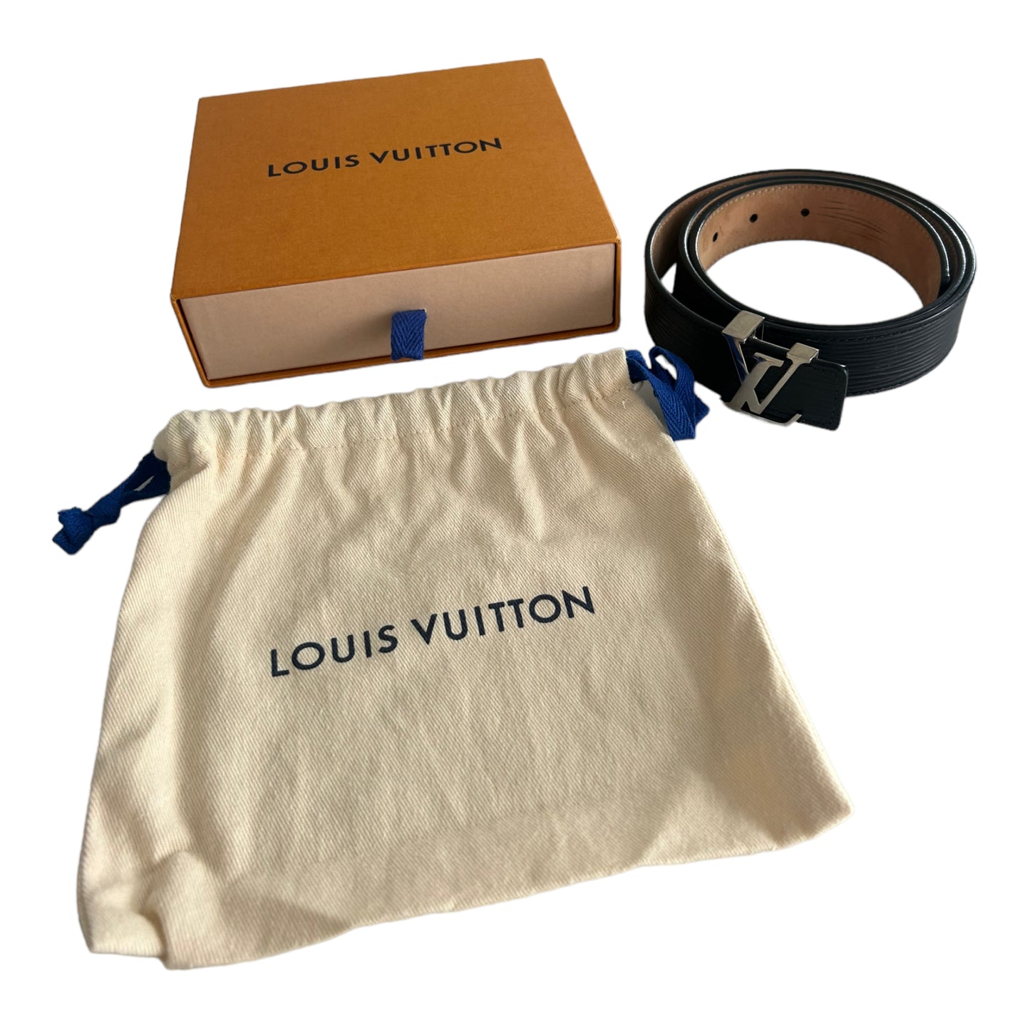 Louis Vuitton Epi Leather Initials Belt (85/34) - M9553