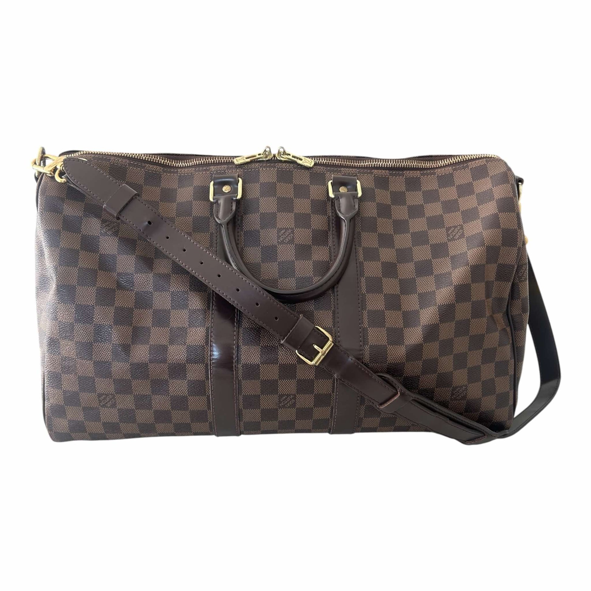 Louis Vuitton Damier Ebene Bandoulière Keepall 45