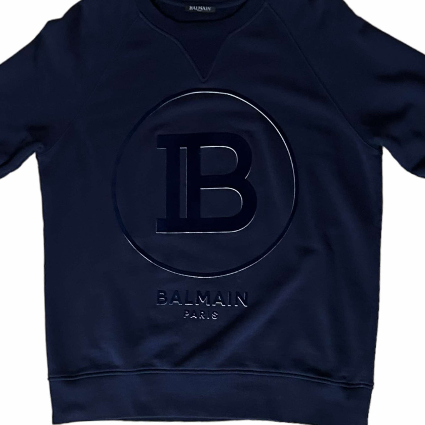 Men's Balmain Logo Jumper - Large