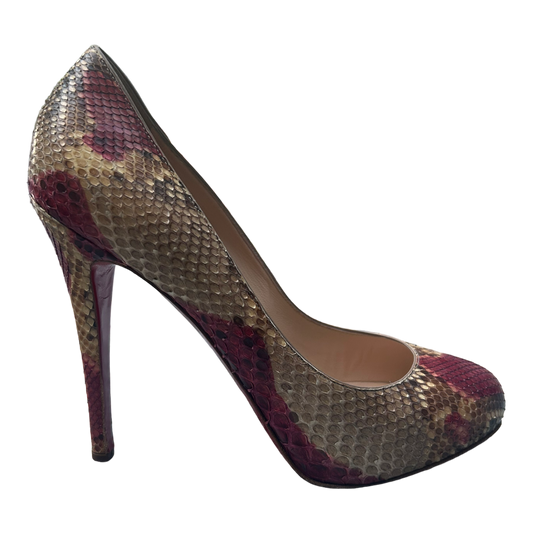 Christian Louboutin Python Heels - 39.5 EU/ 6.5 UK