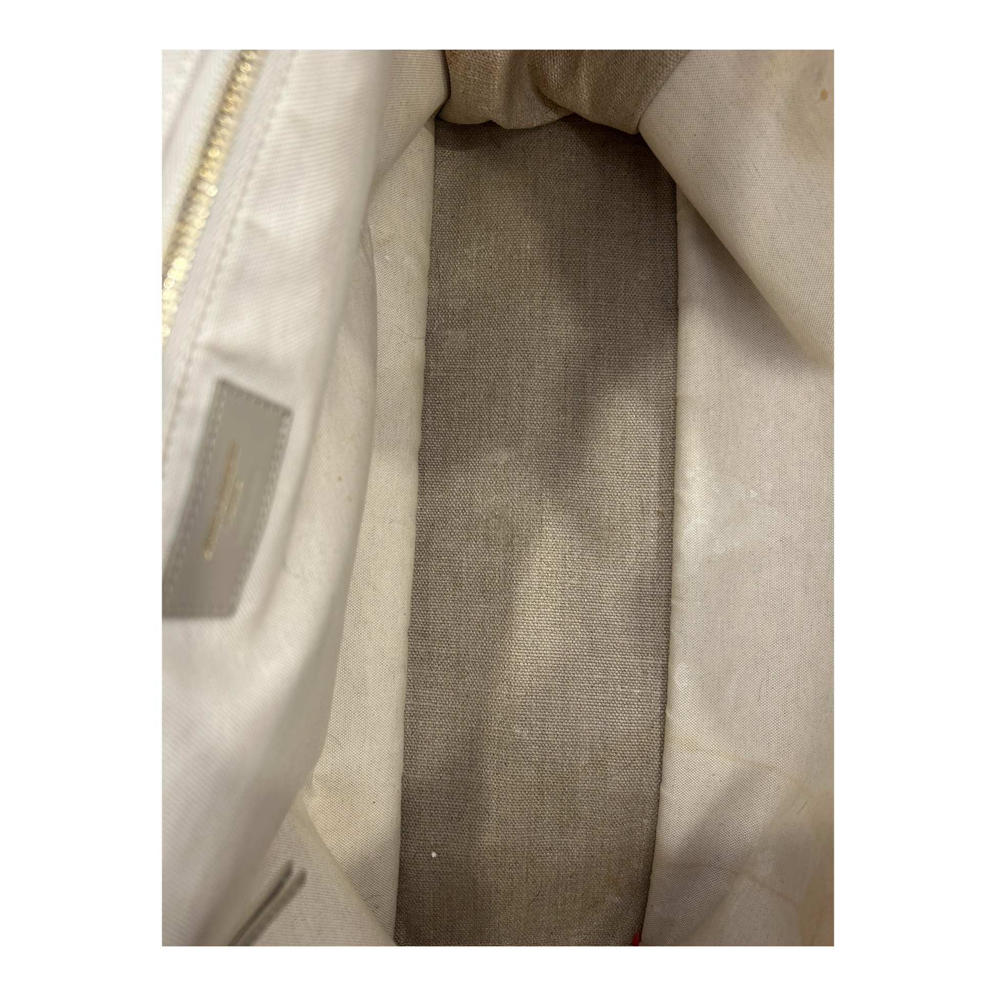 Saint Laurent Beige Rive Gauche Tote - 499290