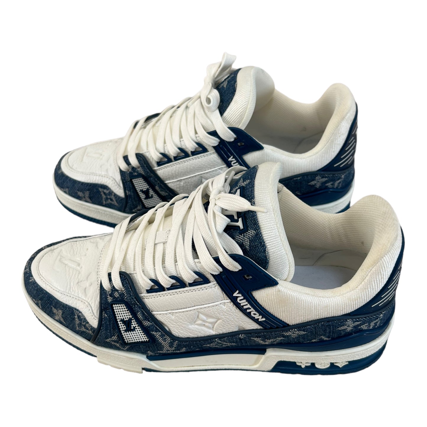 Louis Vuitton Blue Monogram Denim Sneaker - 8.5 UK / 42.5 EU