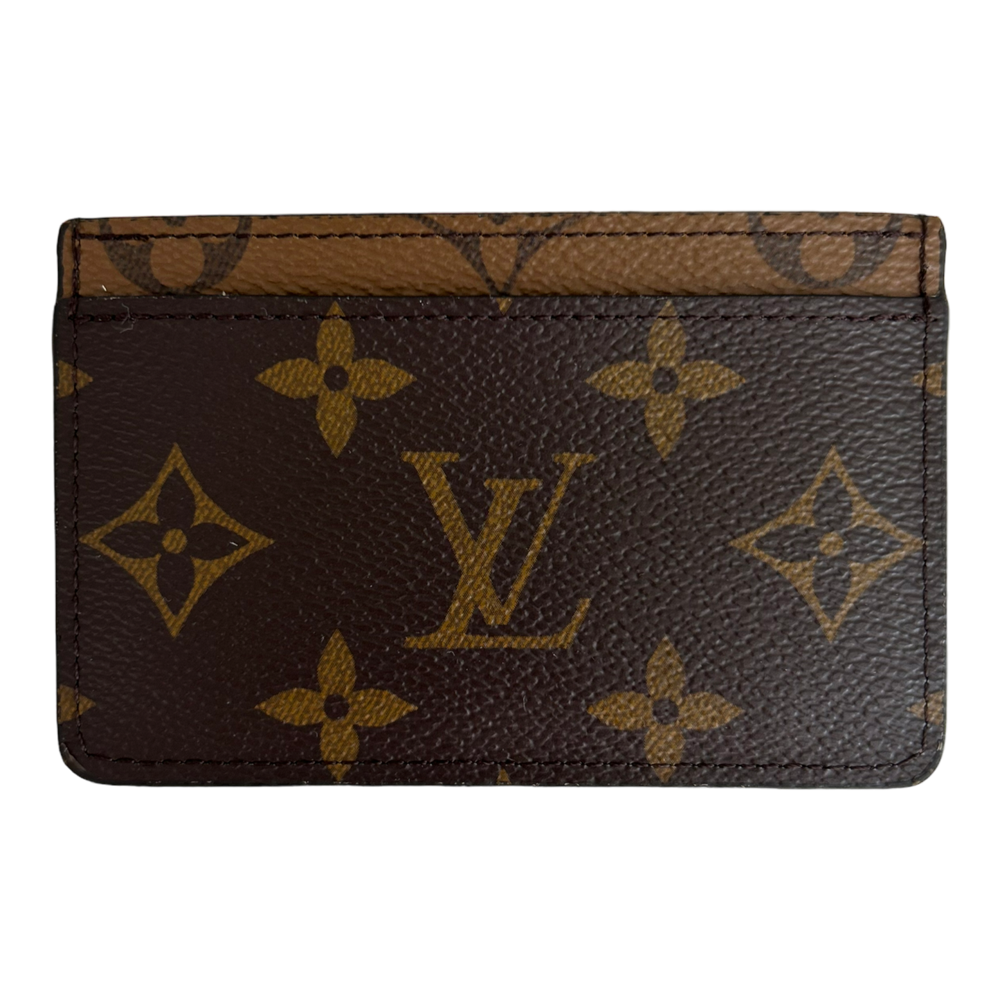 Louis Vuitton Monogram Reverse Canvas Card Holder - M69161