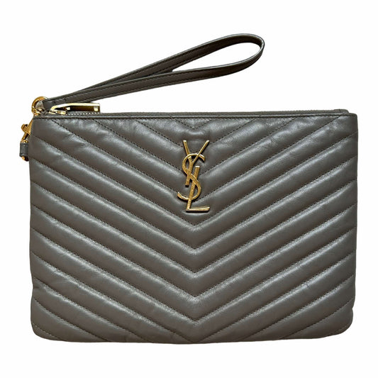 Pre Loved Saint Laurent Quilted Pouch