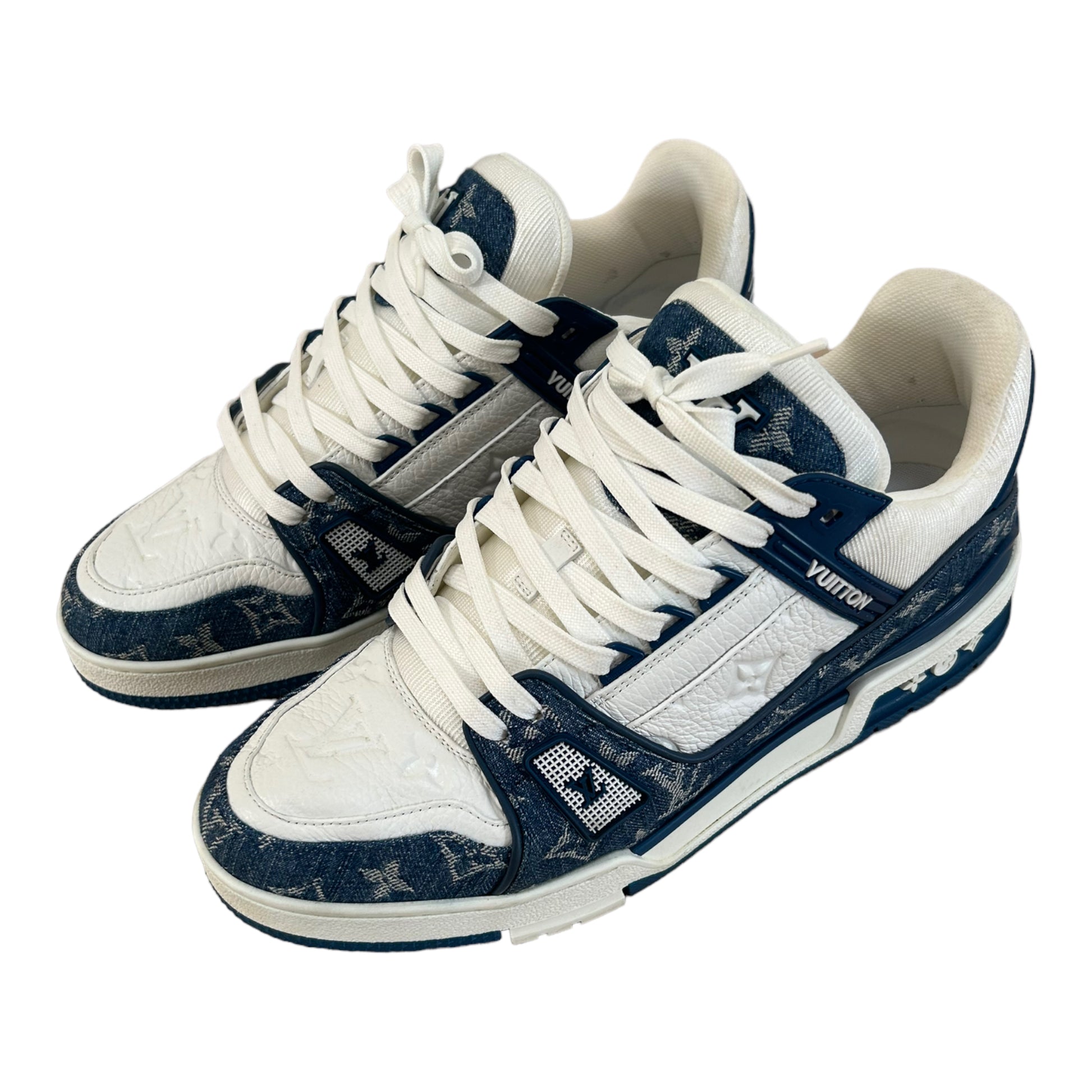 Louis Vuitton Blue Monogram Denim Sneaker - 8.5 UK / 42.5 EU