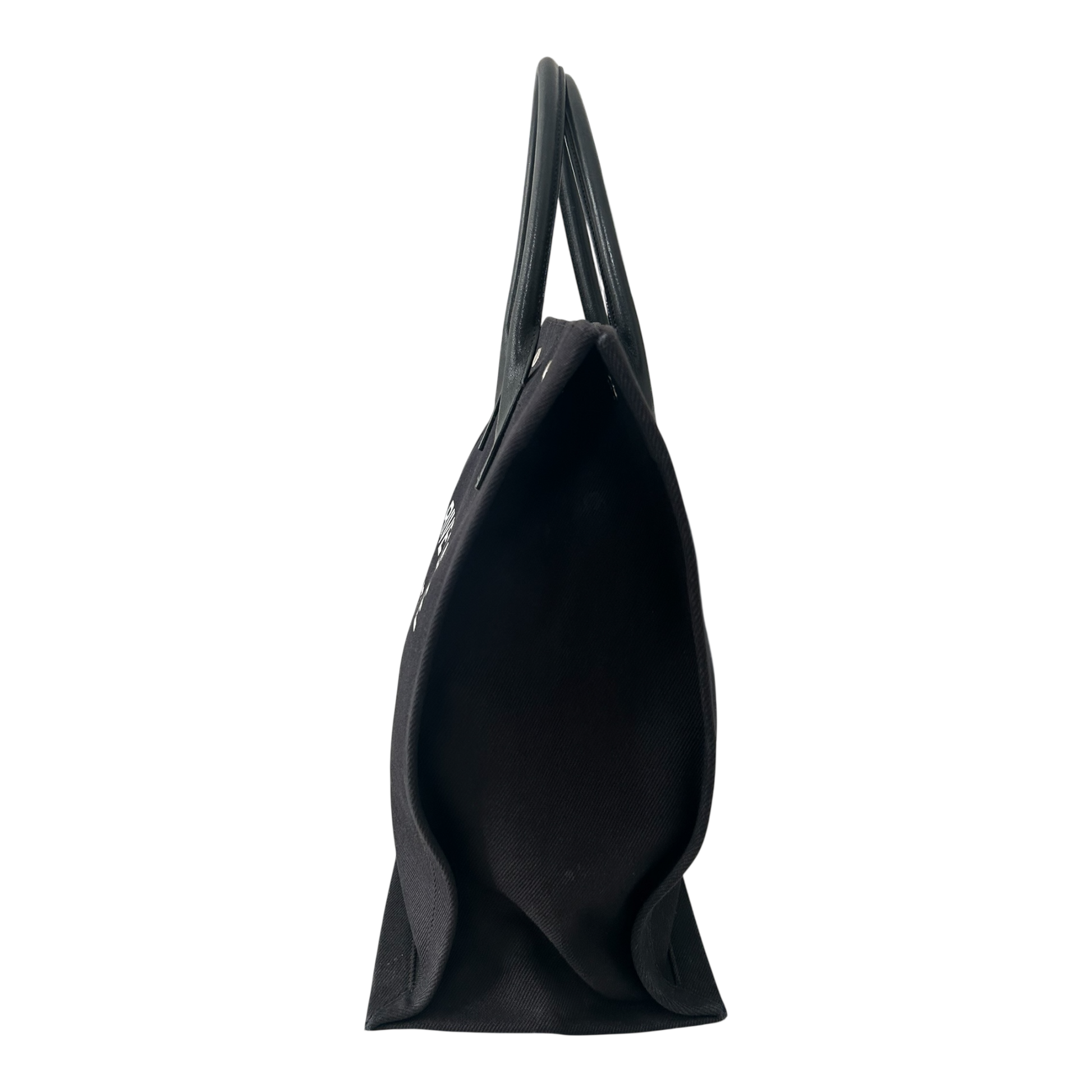 Saint Laurent Black Rive Gauche Tote - 631682