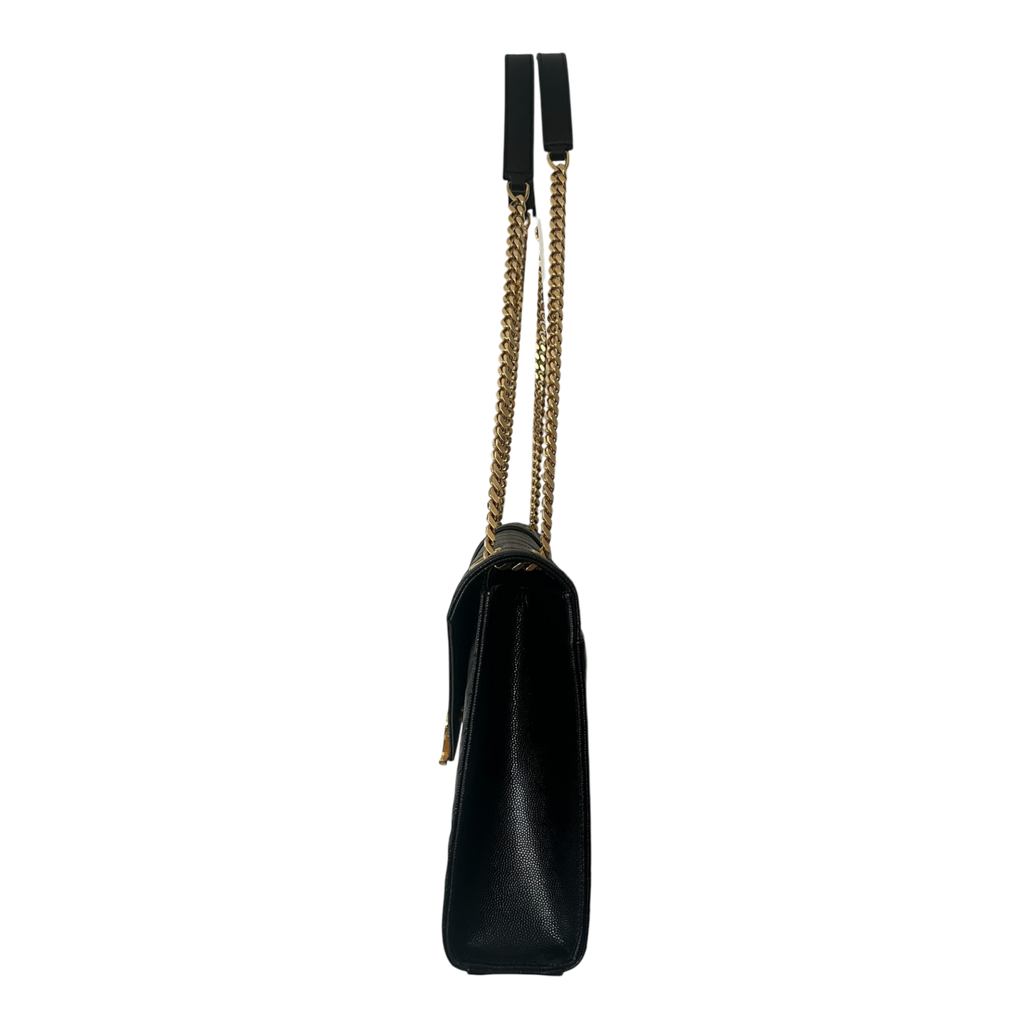 Saint Laurent Black Large Envelope Flap Bag - 354118