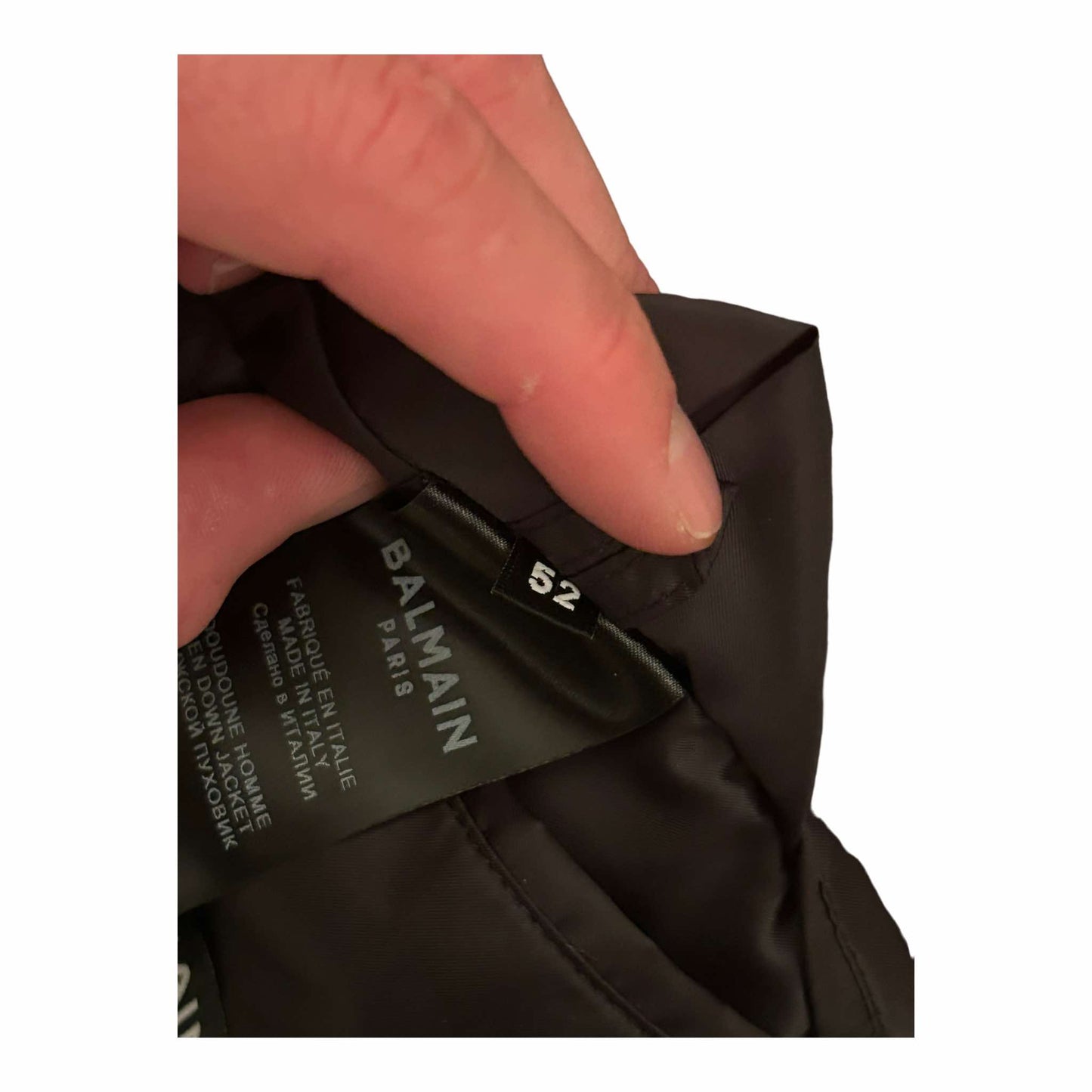 Men's Balmain Puffer Coat - 52
