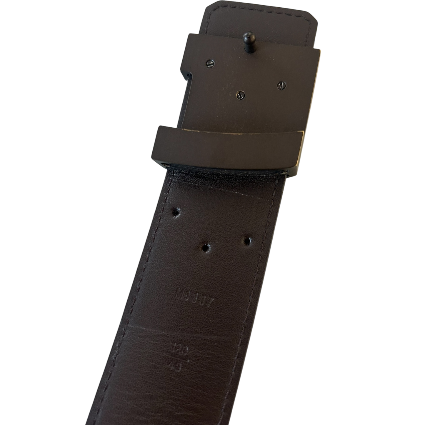 Louis Vuitton Damier Ebene Belt (120/48) - M9807