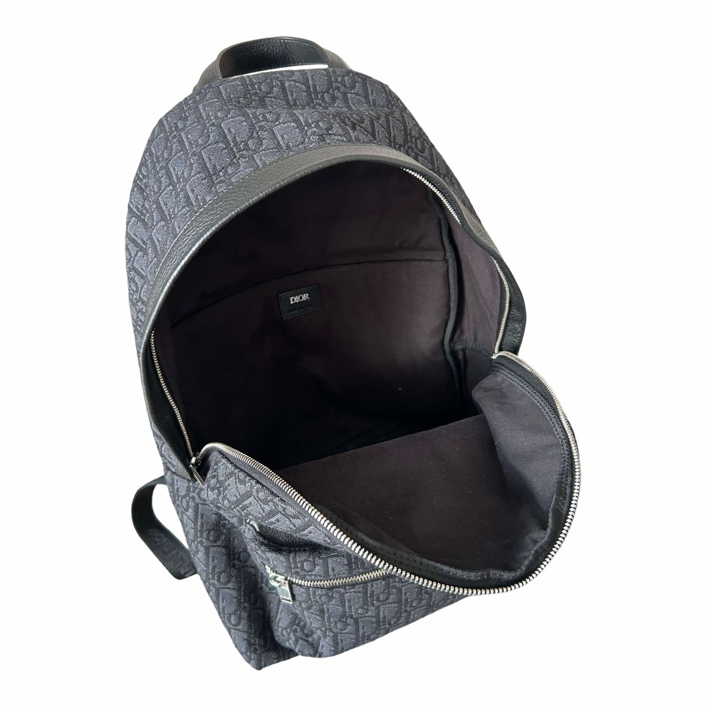 Dior Black Oblique Rider Backpack