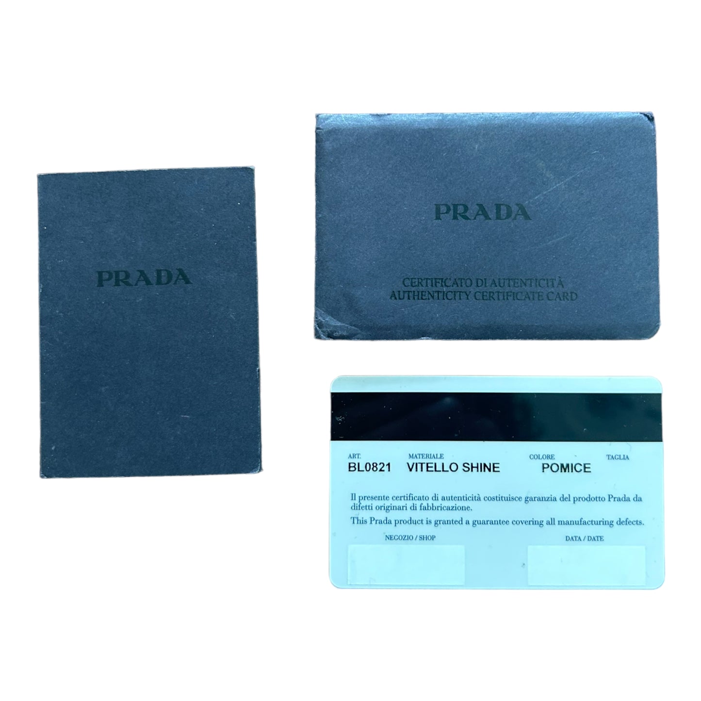 Prada Pomice Vitello Shine - BL0821