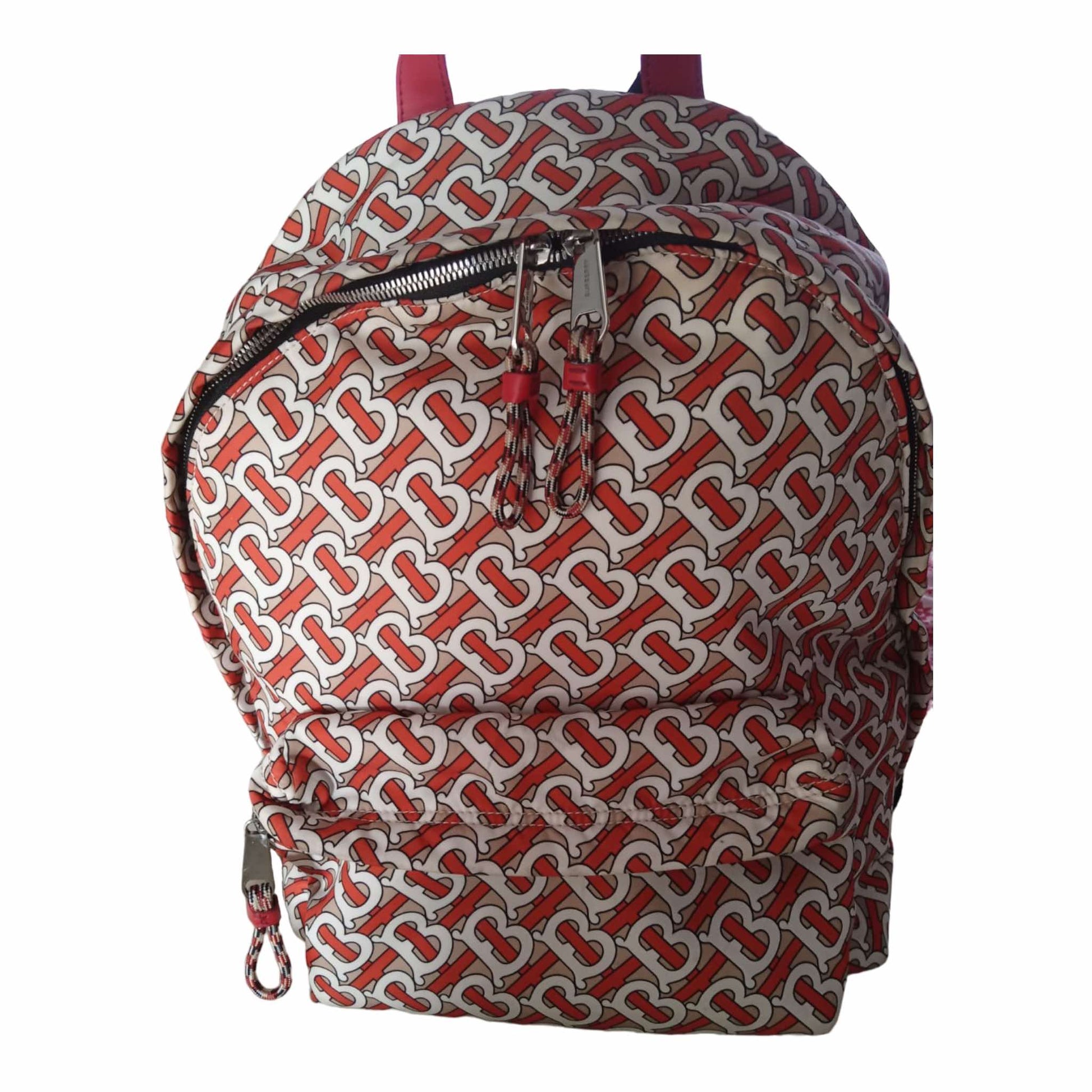 Burberry Orange TB Monogram Backpack