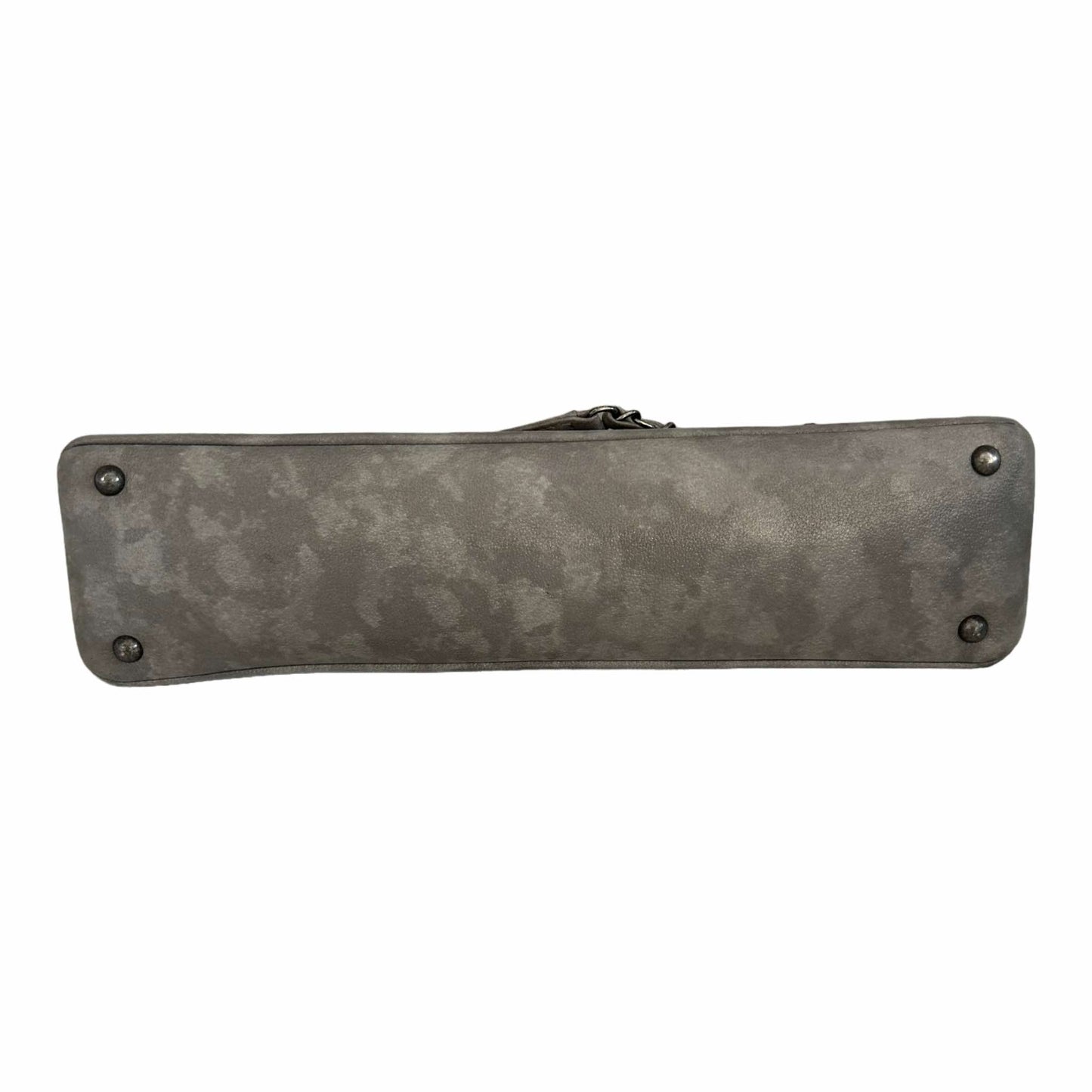 Chanel Grey Iridescent Accordion Tote