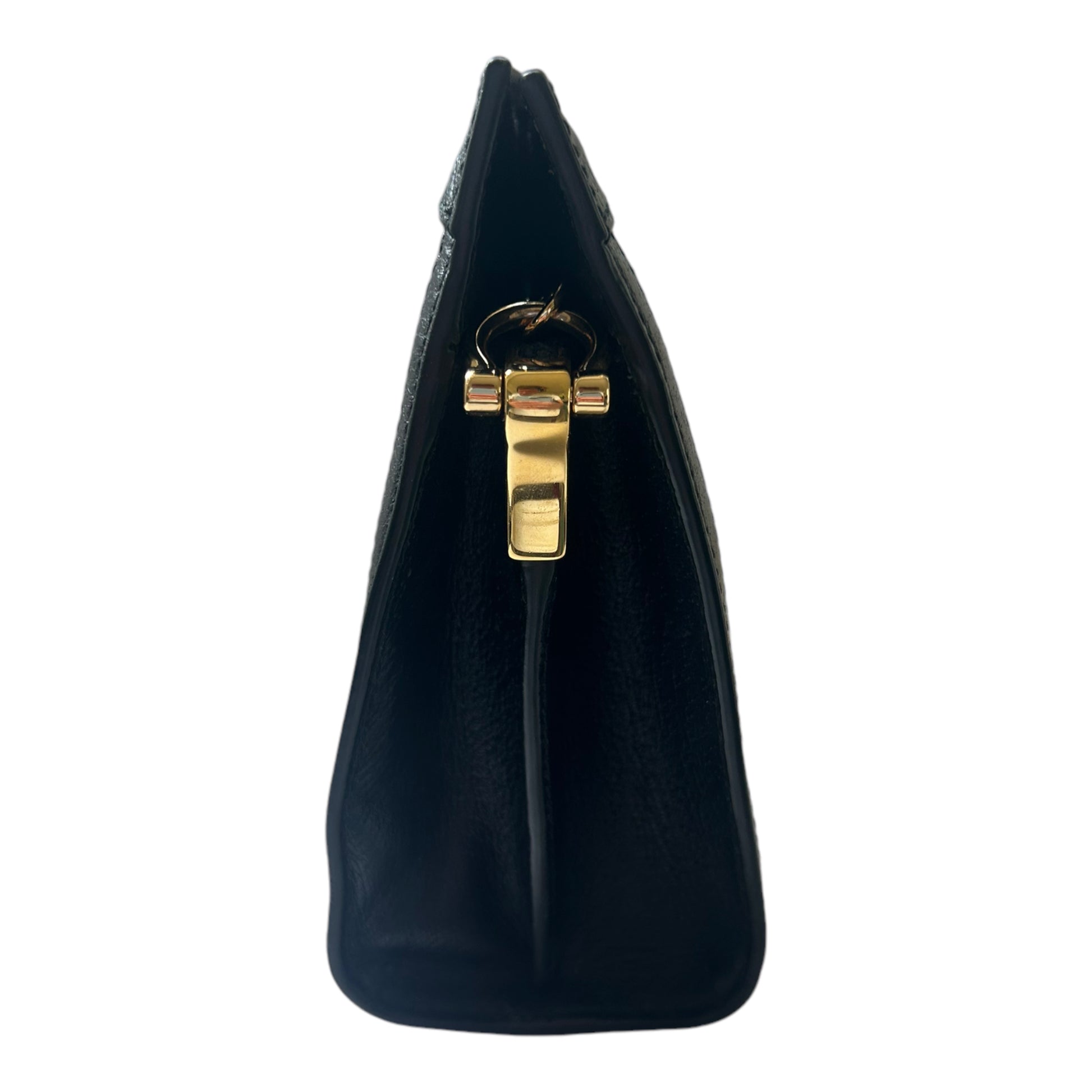 Gucci Black Leather Ophidia Shoulder Bag - 503877