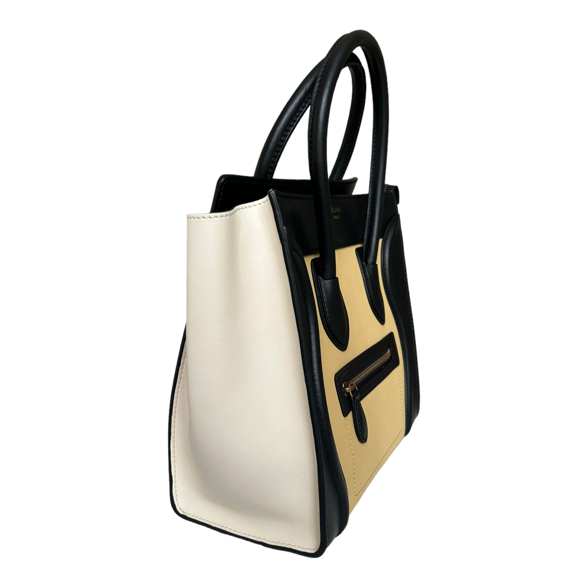 Celine Micro Luggage Bag - Tricolour