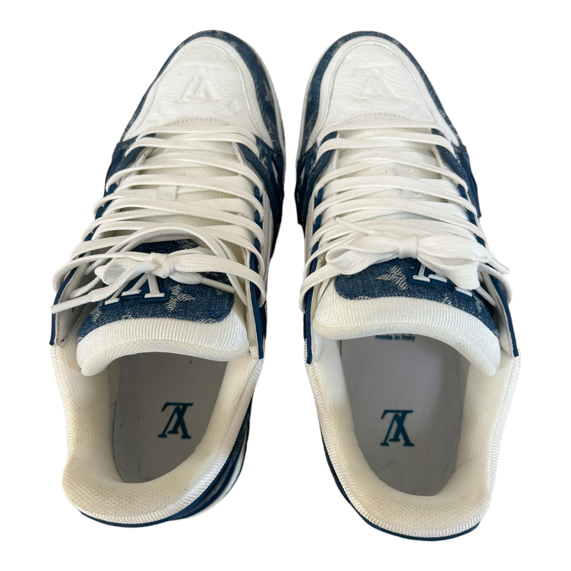 Louis Vuitton Blue Monogram Denim Sneaker - 8.5 UK / 42.5 EU