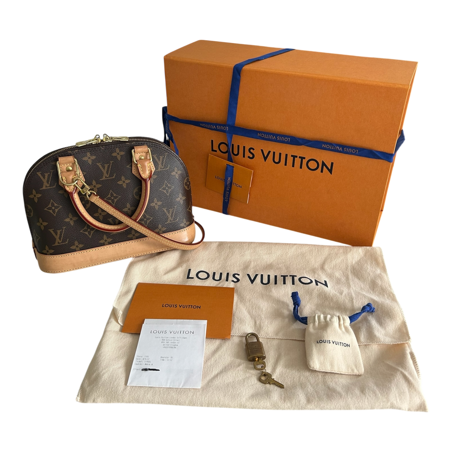 Louis Vuitton Monogram Alma BB - M53152