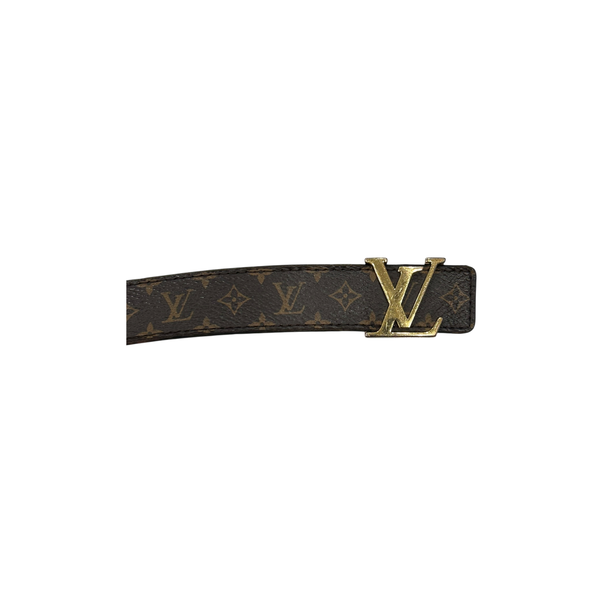Louis Vuitton Monogram Initials 25mm Belt (85/34) - M9781