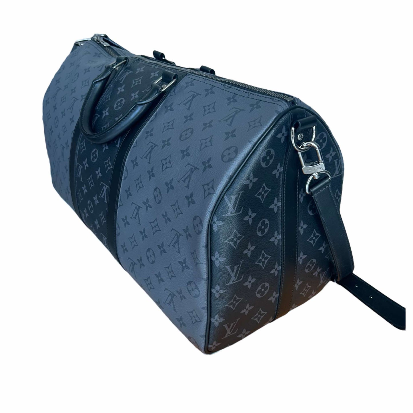 Louis Vuitton Monogram Eclipse Bandoulière Keepall 50 - M45392