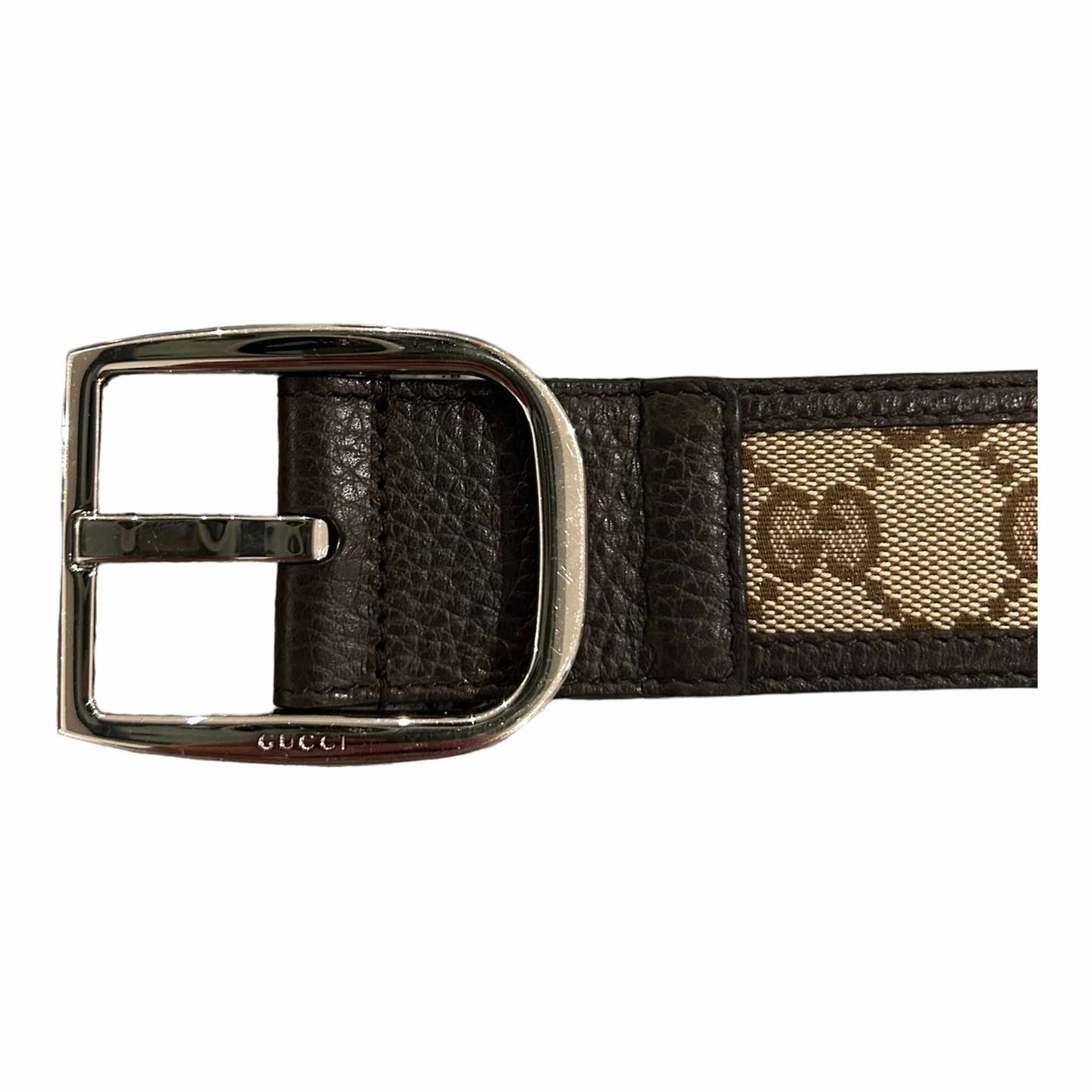 Gucci GG Monogram Canvas Belt - (85/34) - 449716