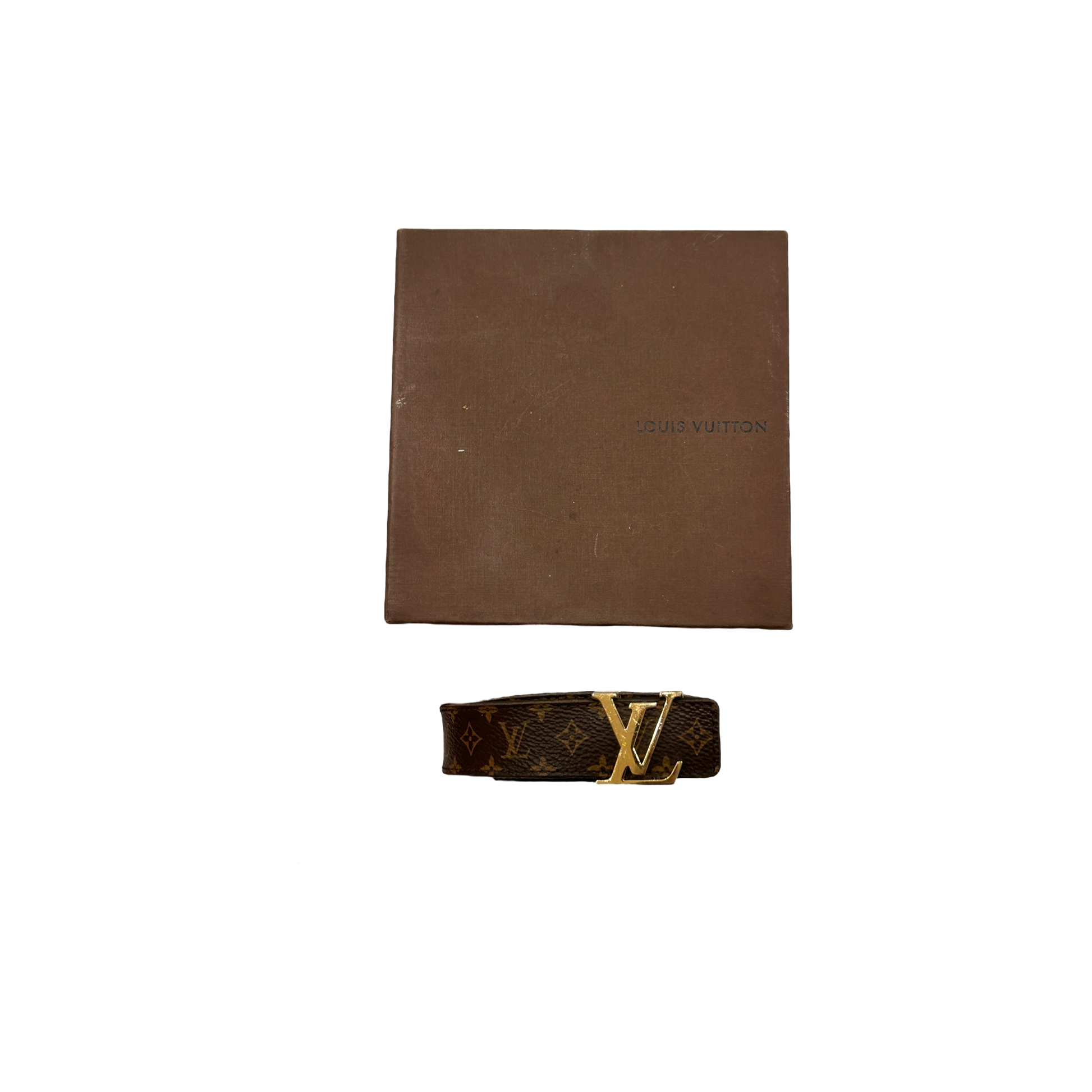 Louis Vuitton Monogram Initials 25mm Belt (85/34) - M9781