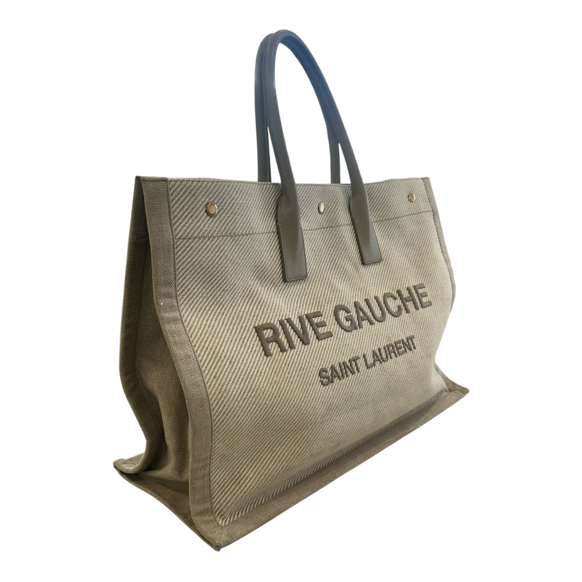 Saint Laurent Beige Rive Gauche Tote - 499290