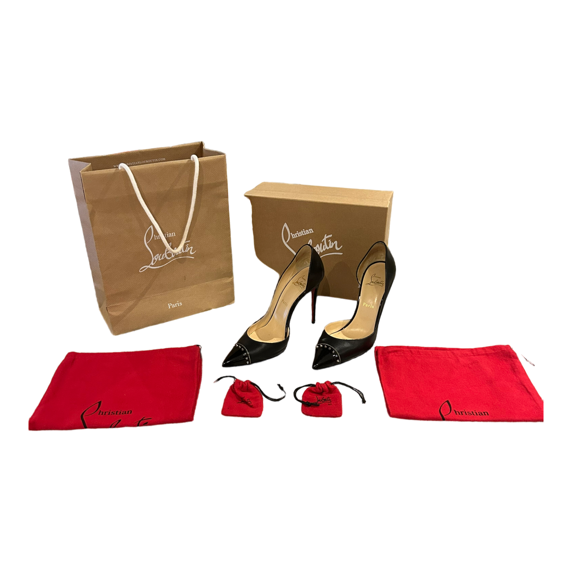 Christian Louboutin Culturella 100 Heels - 39EU/ 6 UK