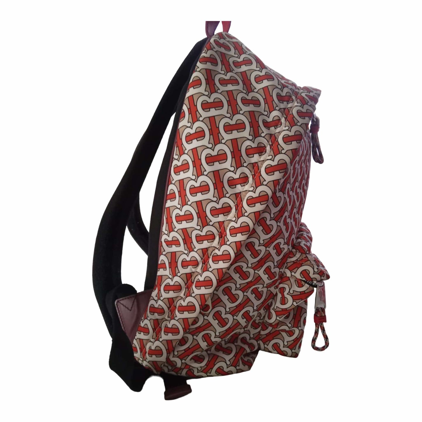 Burberry Orange TB Monogram Backpack