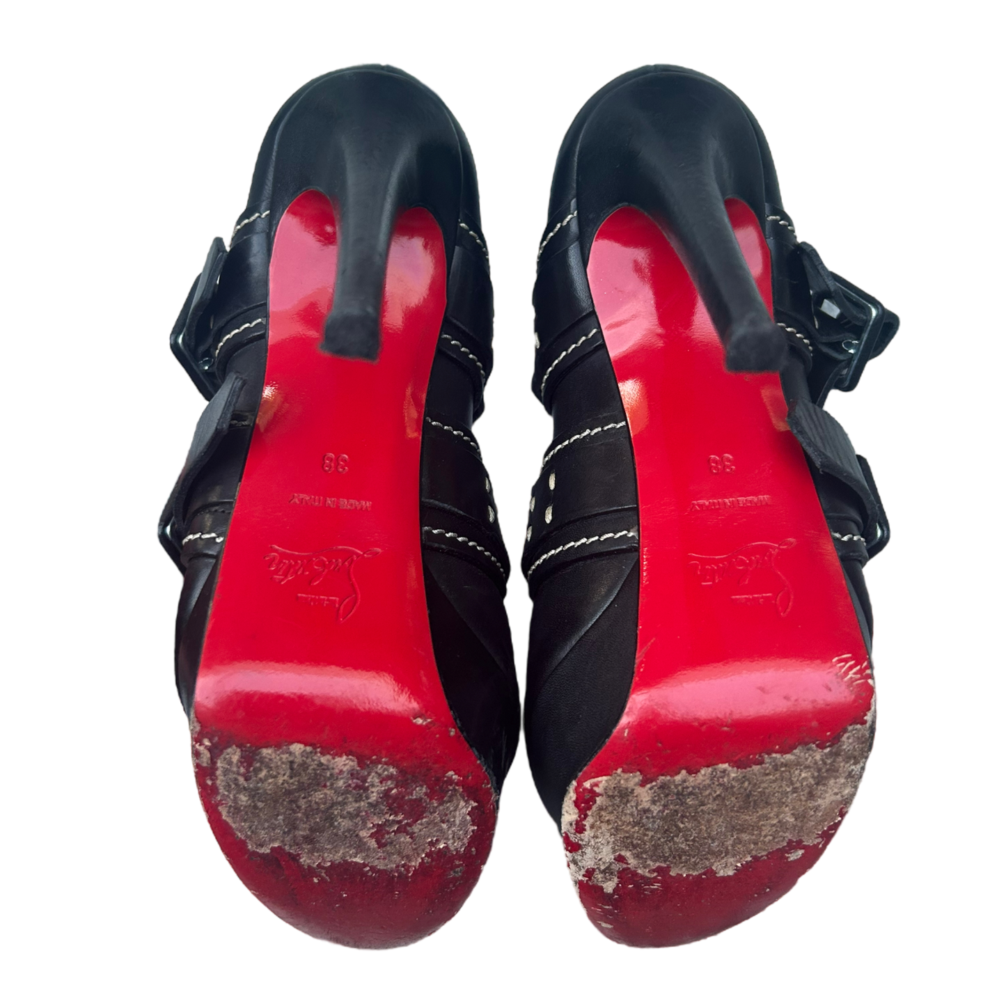 Christian Louboutin Bikiki 140 Heels - 38EU/ 5 UK