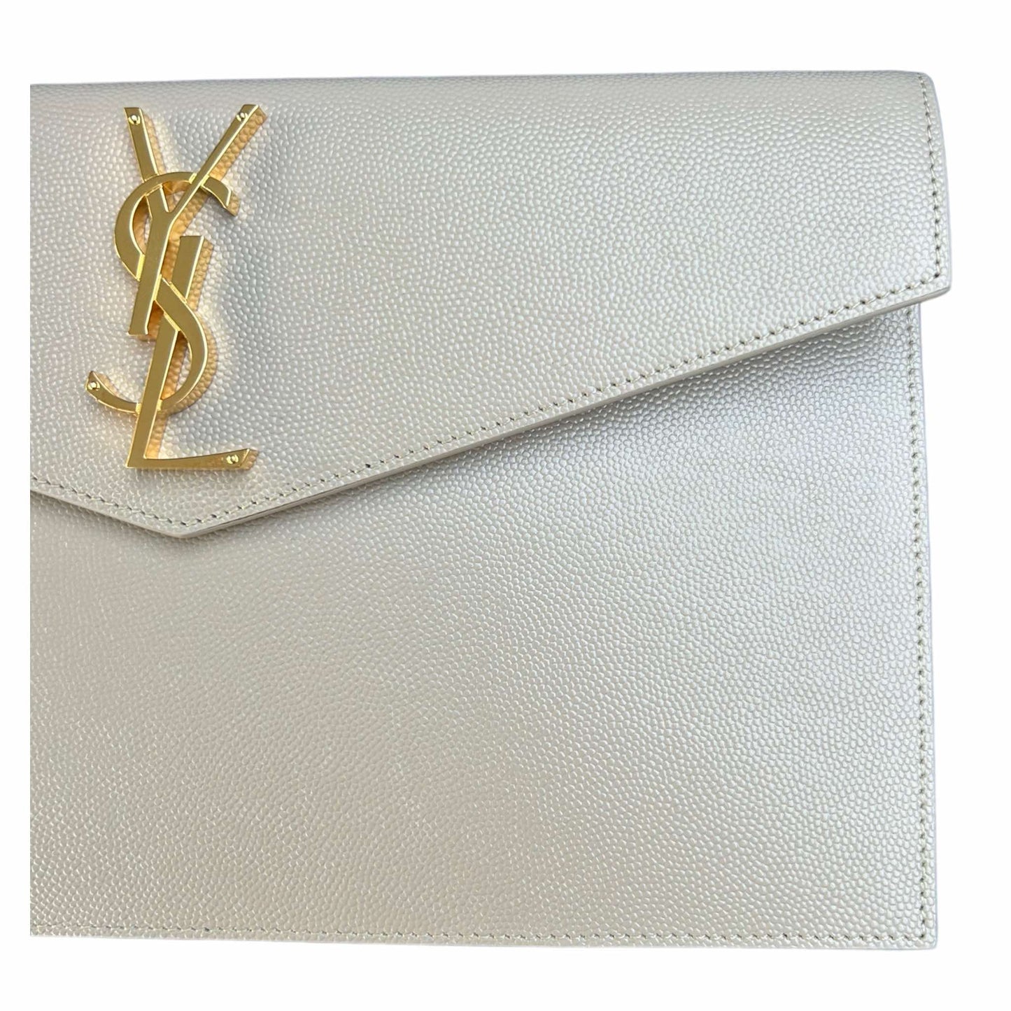 Saint Laurent Beige Uptown Pouch - 565739