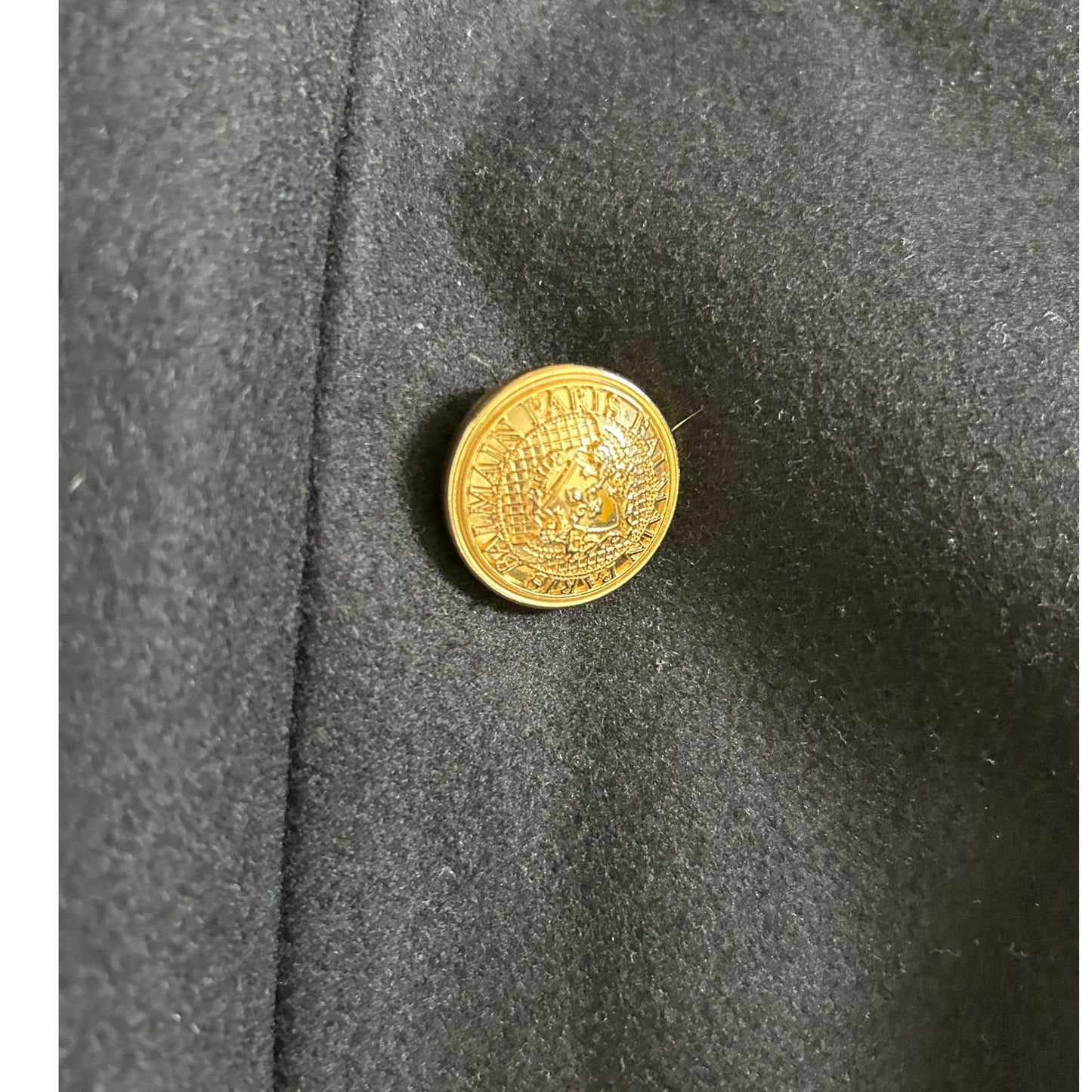 Balmain Double-breasted Wool-blend Coat - 38