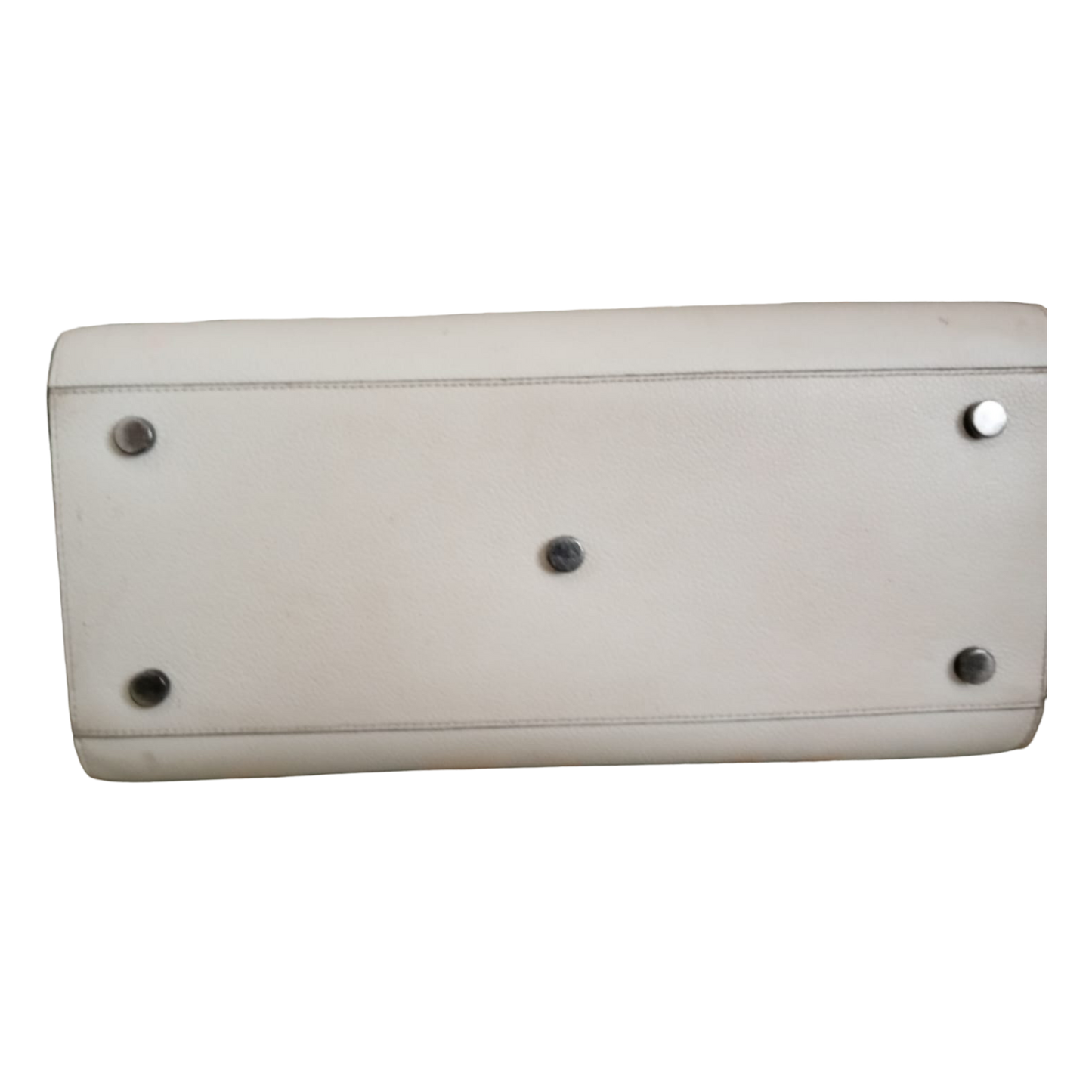 Saint Laurent White Sac de Jour Small