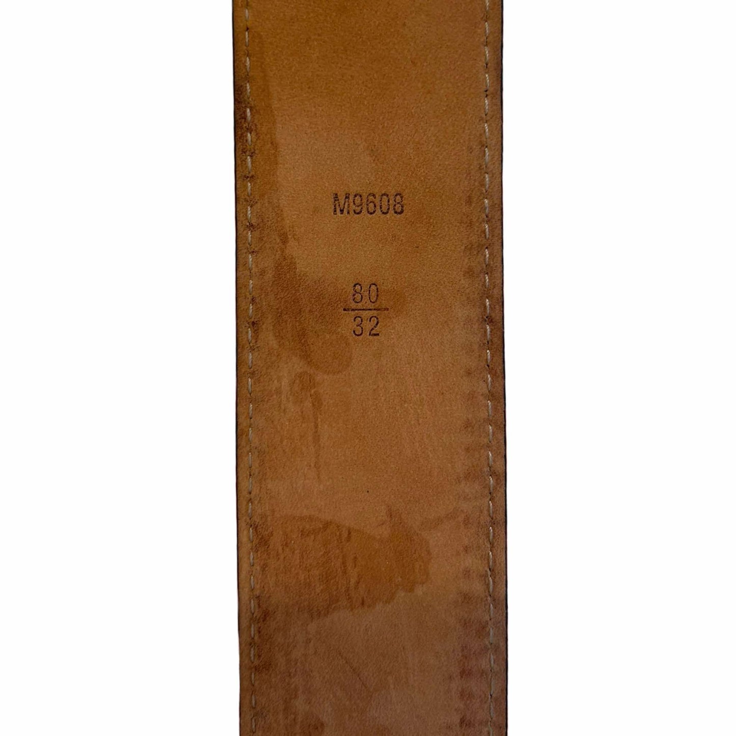 Louis Vuitton Monogram Belt - M9608