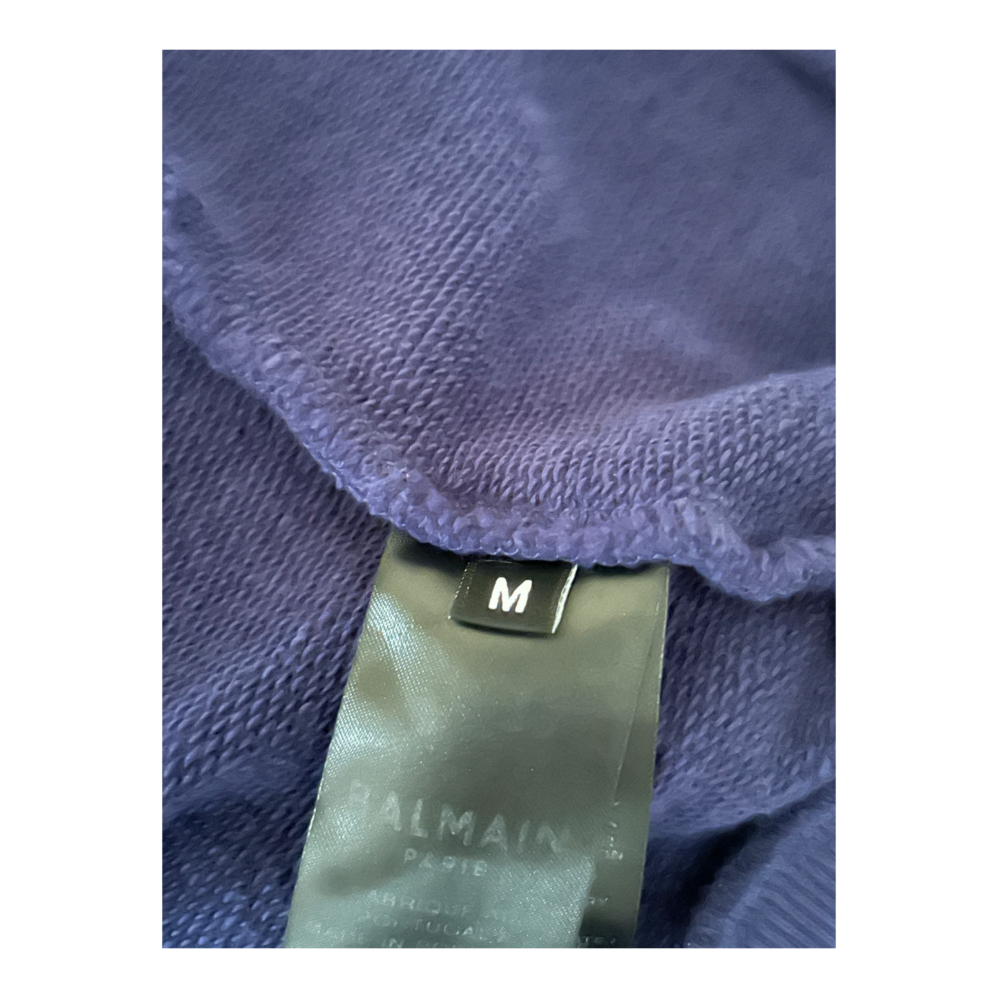 Men's Balmain Logo Hoodie - Medium