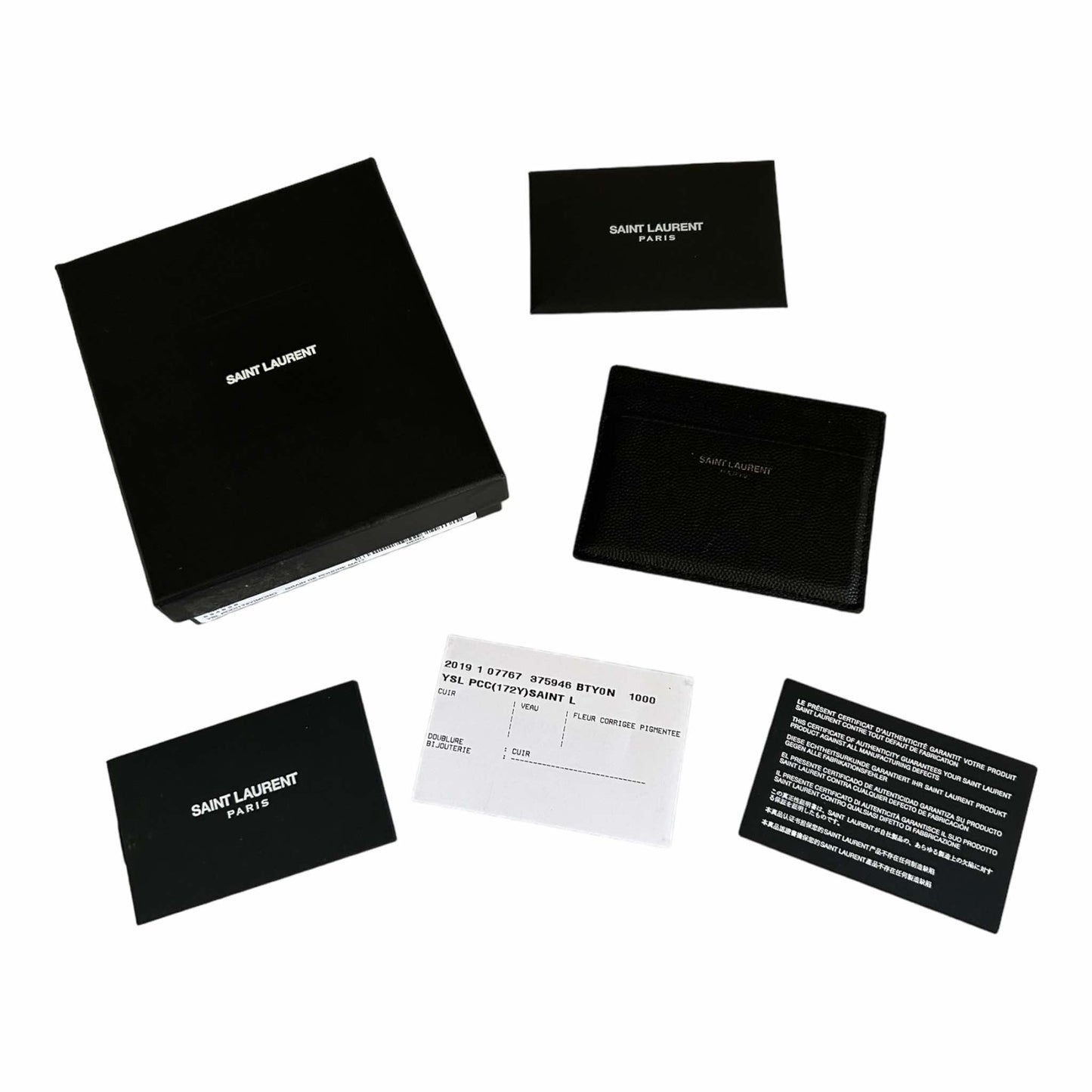 Saint Laurent Card Holder - 375946