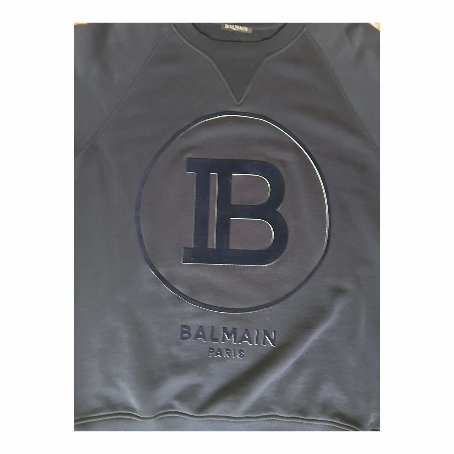 Men's Balmain Logo Jumper - Large