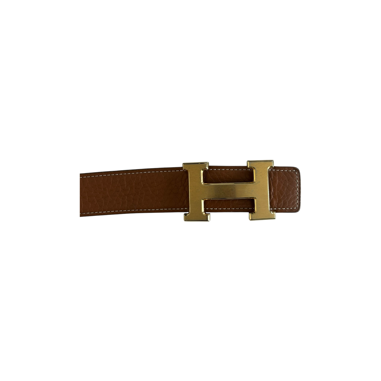Hermès Gold Reversible 32mm Belt (90/36)