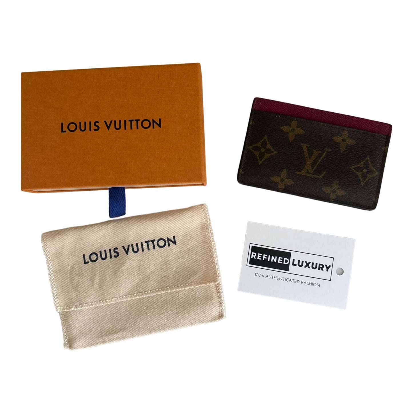Louis Vuitton Fuchsia Card Holder - M60703
