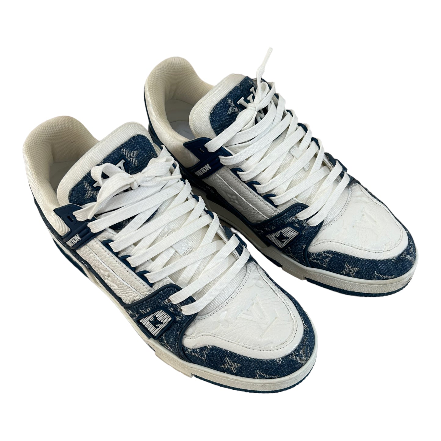 Louis Vuitton Blue Monogram Denim Sneaker - 8.5 UK / 42.5 EU