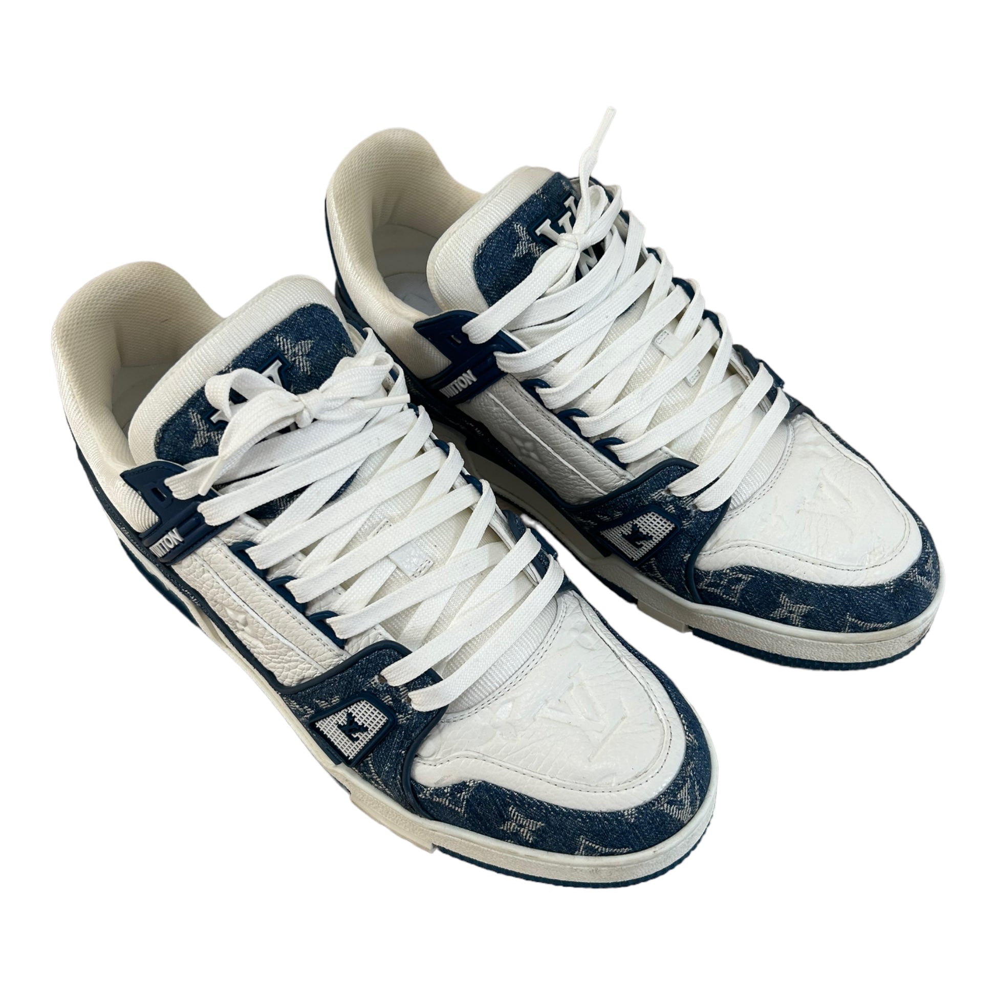 Louis Vuitton Blue Monogram Denim Sneaker - 8.5 UK / 42.5 EU