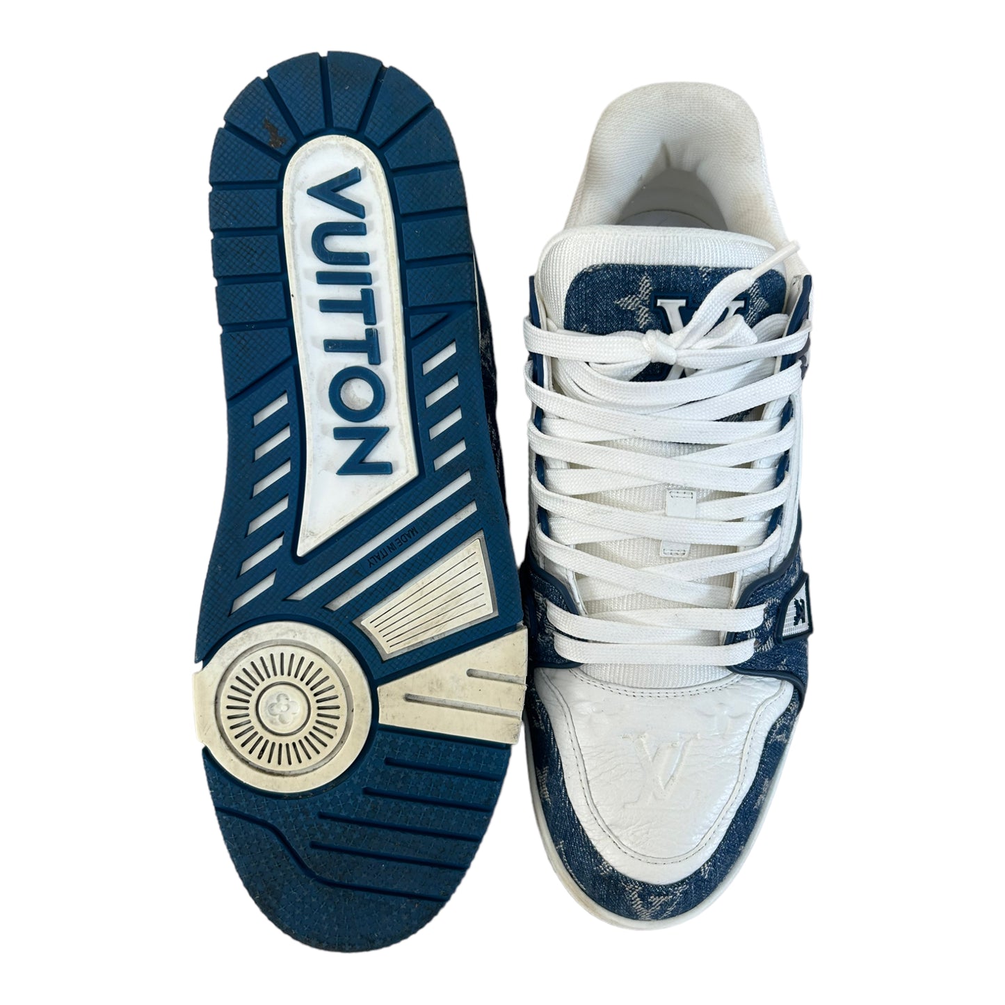 Louis Vuitton Blue Monogram Denim Sneaker - 8.5 UK / 42.5 EU