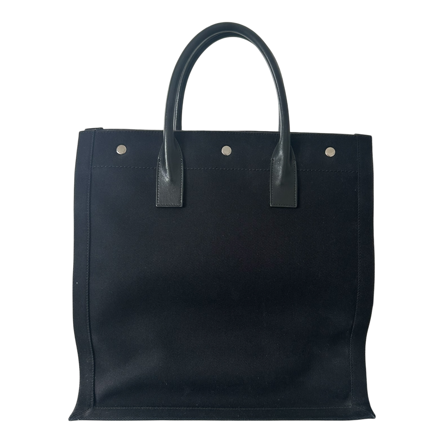 Saint Laurent Black Rive Gauche Tote - 631682